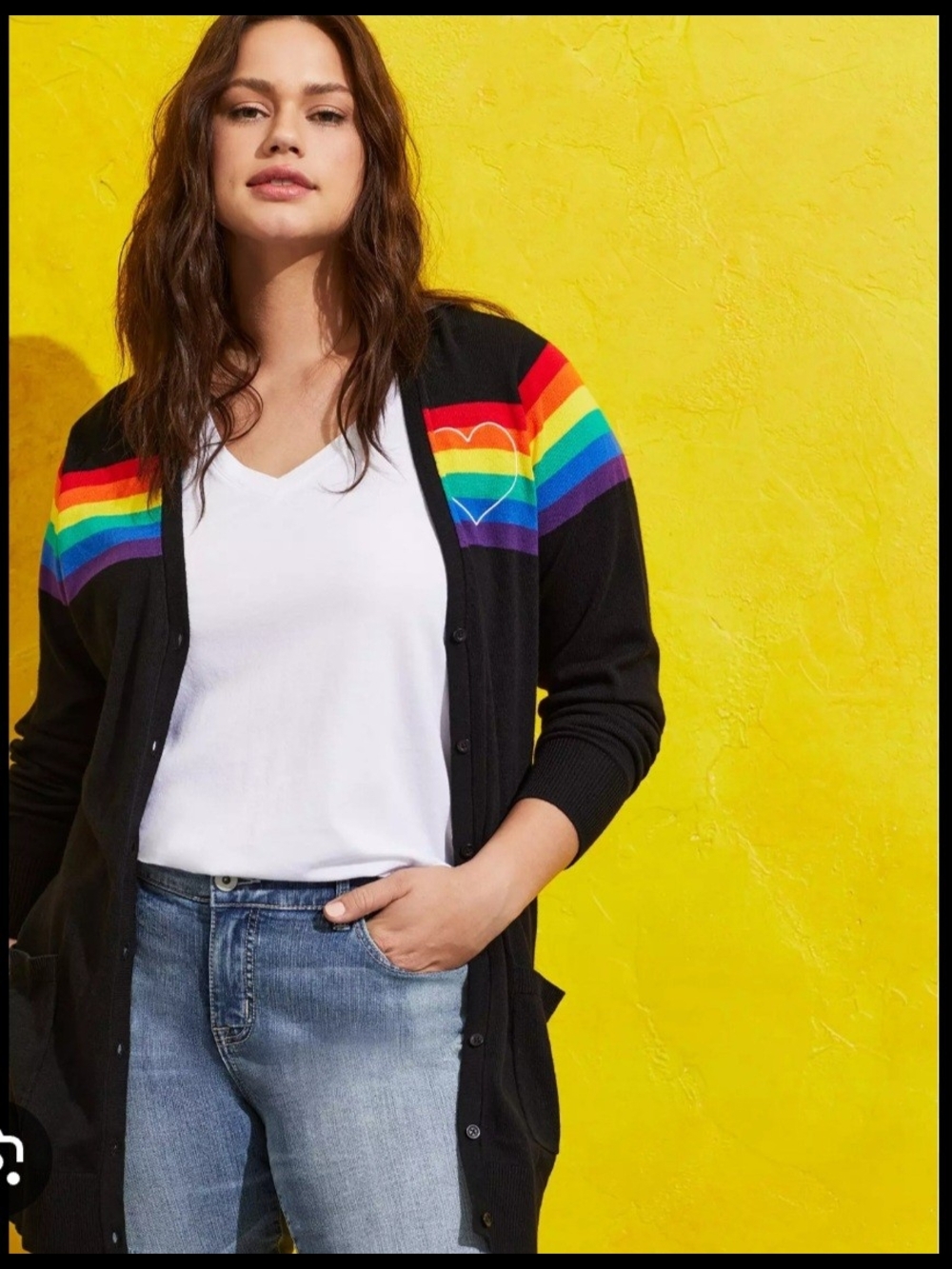 Rainbow Duster Cardigan